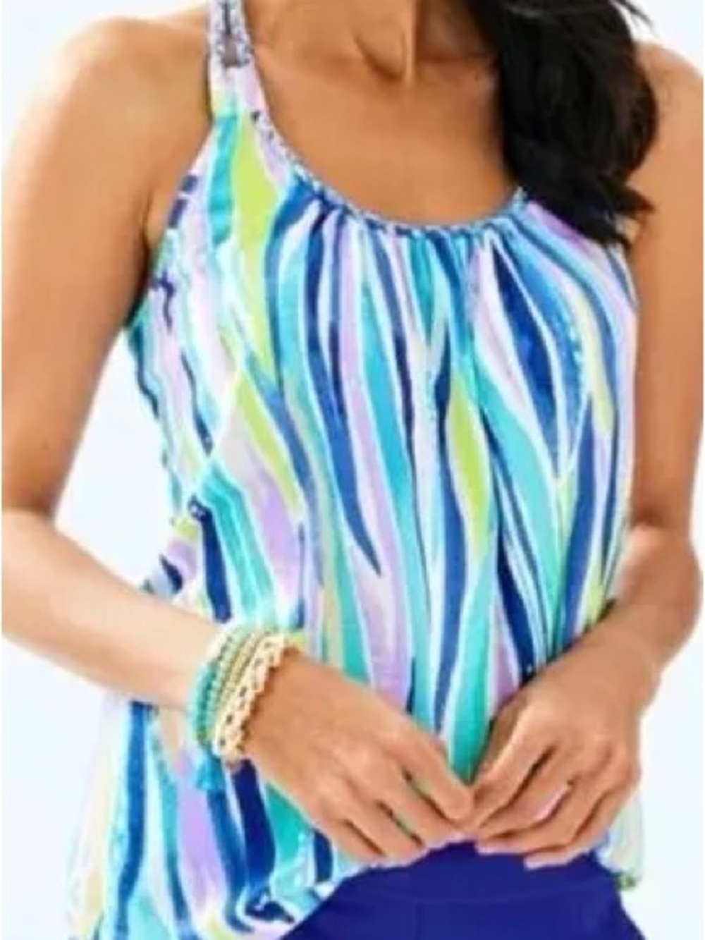 Lilly Pulitzer Aleida Tank Top - Picture 2 of 2